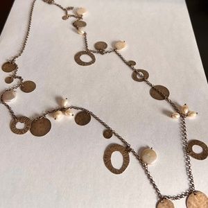 Silpada Sterling and Pearl necklace